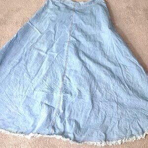 Maxi Denim Skirt